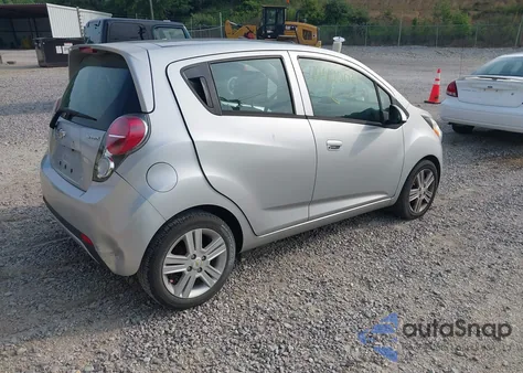 2013 Chevrolet Spark Ls Auto из США, поврежденный, VIN KL8CB6S97DC621156